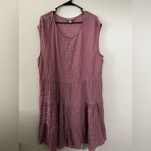 Knox Rose Short Sleeve A-Line Dress Pink
